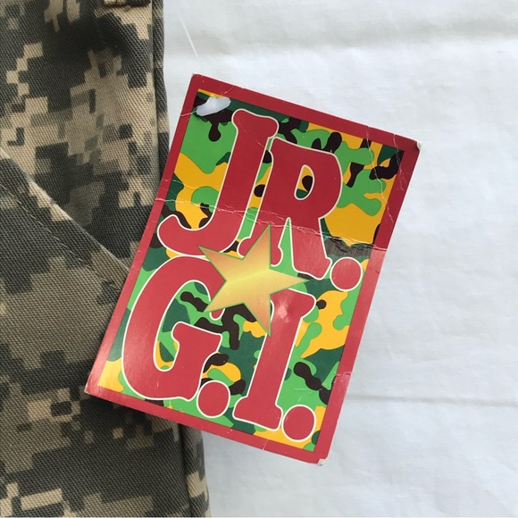 NWT L JR G.I Boys Kids Military Camo Camouflage Pants - Picture 10 of 10